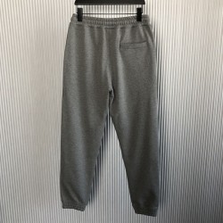 Burberry Icon Stripe Track Pants Gray