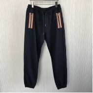 Burberry Icon Stripe Track Pants Navy