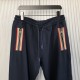 Burberry Icon Stripe Track Pants Navy