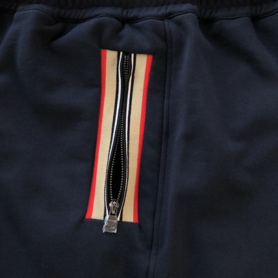 Burberry Icon Stripe Track Pants Navy