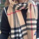 Burberry Check Cashmere Scarf Archive Beige