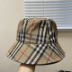 Burberry Check Cotton Bucket Hat