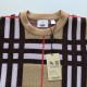 Burberry Check Wool Blend Sweater