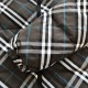 Burberry Reversible Check Nylon Snowdonia Puffer Jacket Black