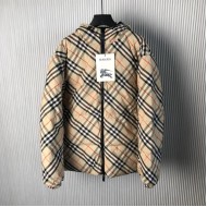 Burberry Reversible Check Nylon Snowdonia Puffer Jacket