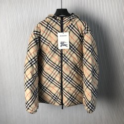 Burberry Reversible Check Nylon Snowdonia Puffer Jacket