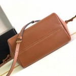 Celine SMALL CABAS DRAWSTRING CUIR TRIOMPHE in Smooth Calfskin Tan