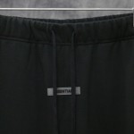 FEAR OF GOD FOG Essentials Fleece Shorts Weathered Black