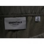 FEAR OF GOD FOG Essentials Fleece Shorts Weathered Dark Grey