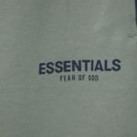 FEAR OF GOD FOG Essentials Fleece Shorts Weathered Moss