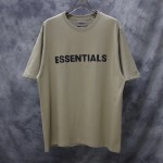 FEAR OF GOD FOG Essentials T shirt Cement