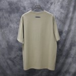 FEAR OF GOD FOG Essentials T shirt Cement