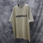 FEAR OF GOD FOG Essentials T shirt Cement