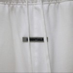 FEAR OF GOD FOG Essentials Fleece Shorts Weathered White