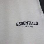 FEAR OF GOD FOG Essentials Fleece Shorts Weathered White