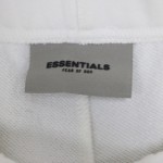 FEAR OF GOD FOG Essentials Fleece Shorts Weathered White