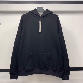 2021 FEAR OF GOD FOG Essentials Hoodie Black