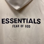 2021 FEAR OF GOD FOG Essentials Hoodie Cream