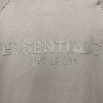 2021 FEAR OF GOD FOG Essentials Hoodie Khaki