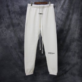 FEAR OF GOD FOG Essentials Drawstring Pants White