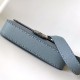 Replica Fendi Baguette Light Blue Selleria Bag