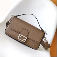 Fendi Baguette Brown Selleria Bag