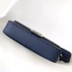 Fendi Baguette Navy Blue Selleria Bag