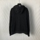 Fendi Black FF terry sweatshirt