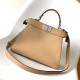 Fendi Peekaboo ISeeU Small Beige Selleria Bag