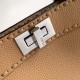 Fendi Peekaboo ISeeU Small Beige Selleria Bag