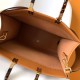 Replica Fendi Sunshine Medium Brown Leather Shopper