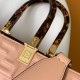 Replica Fendi Sunshine Medium Pink FF Zucca Leather Shopper