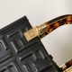 Fendi Mini Sunshine Shopper Black FF Zucca Leather