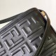 Fendi Mini Sunshine Shopper Black FF Zucca Leather