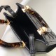 Fendi Mini Sunshine Shopper Black FF Zucca Leather