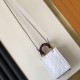 Fendi Mini Sunshine Shopper White FF Zucca Leather