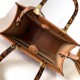 Fendi Sunshine Small Brown Leather Shopper