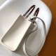 Fendi Sunshine Small White Leather Shopper