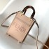 Fendi Mini Sunshine Shopper Pink Leather Mini Bag