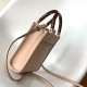 Fendi Mini Sunshine Shopper Pink Leather Mini Bag