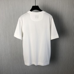 Fendi White cotton Fendilicious T-shirt