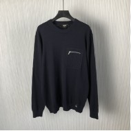 Fendi Navy blue wool jumper