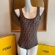 Fendi One-Piece Swimsuit Zucca FF Brown