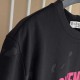 Givenchy Paris Distressed Oversized T Shirt Black / Red