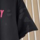 Givenchy Paris Distressed Oversized T Shirt Black / Red