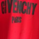 Givenchy Paris Distressed Oversized T Shirt Red