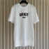 Givenchy Paris Distressed Oversized T Shirt White / Black