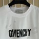 Givenchy Paris Distressed Oversized T Shirt White / Black