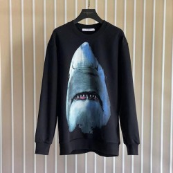 Givenchy Shark Print Sweatshirt in Black