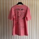 Givenchy Boxy fit t-shirt in cotton GIVENCHY Tarot Pink